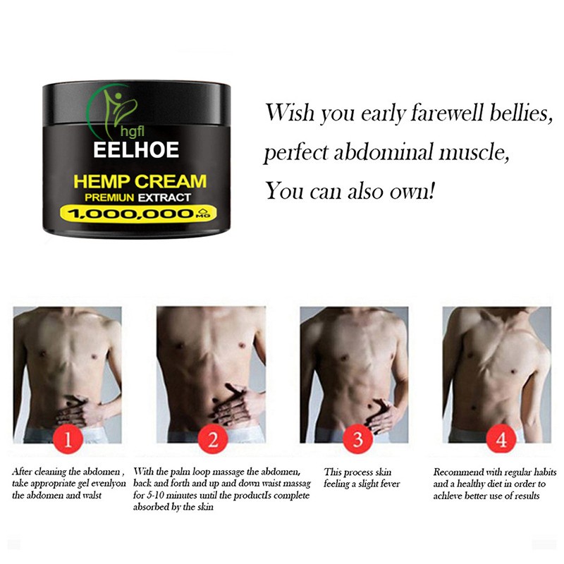 hgFl Body Anti-Cellulite Cream Slimming Cream for Waist Training Fat Burning Cream for Belly Weight Loss Cream