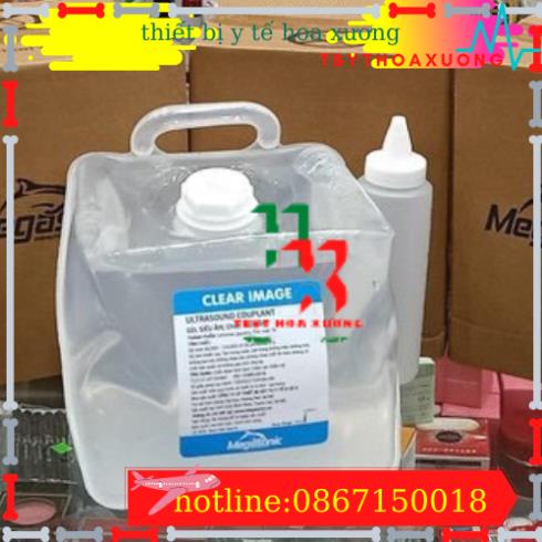 Gel Triệt Lông Megasonic Can 5 Lít