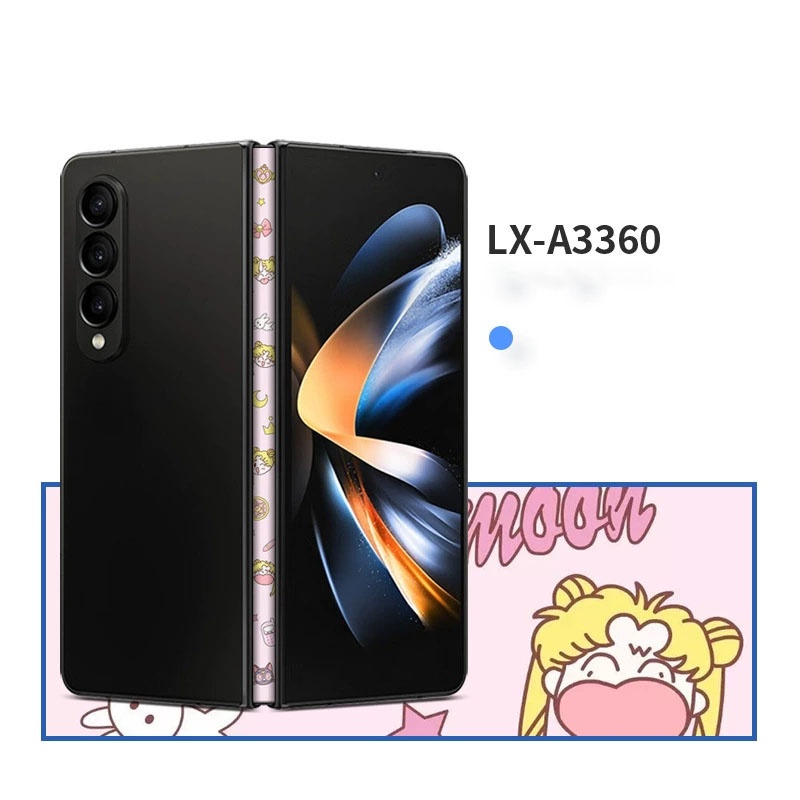 Miếng Dán Điện Thoại Dễ thương Samsung Galaxy Z Fold 4 5G Bản lề bảo vệ phim ZFold 3 Phim bảo vệ điện thoại di động ZFold 2 ZFold Miếng Dán W20 W21 W22 W23