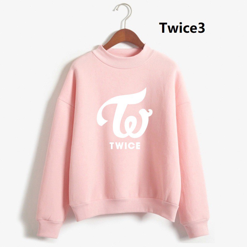 Áo Hoodie Dài Tay Cho Fan Nhóm Nhạc Got7 Wanna One Twice Blackpink Bts Exo 2018