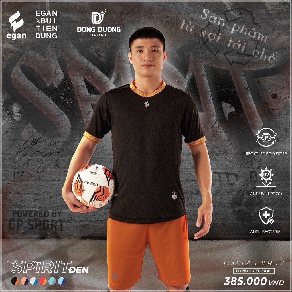 Quần áo bóng đá không logo Egan Zenos - Bộ quần áo đá bóng DONGDUONG