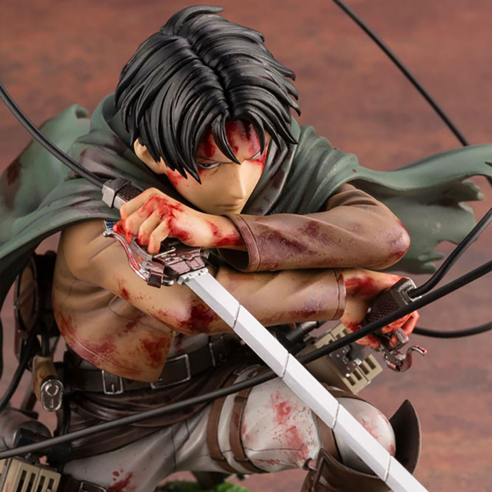 Mô Hình Nhân Vật Phim Attack On Titan Bằng Pvc