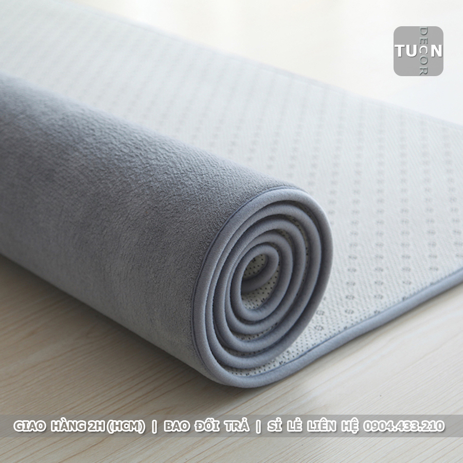 Thảm cho bé tập bò hình tròn nhung nỉ cao cấp an toàn giá rẻ dễ giặt | BigBuy360 - bigbuy360.vn