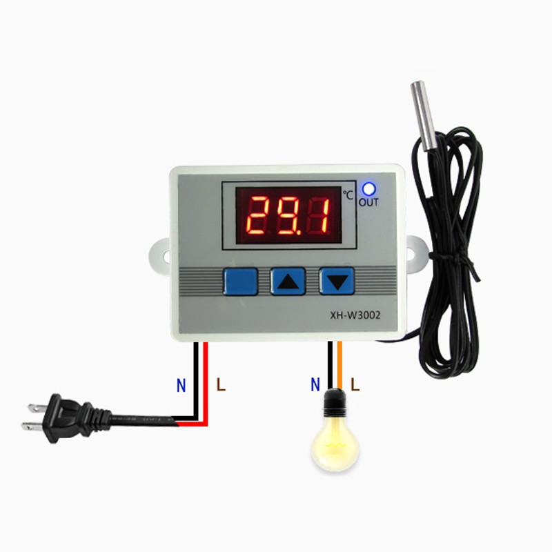 Bộ điều khiển nhiệt độ điện tử 220V 12V 24V