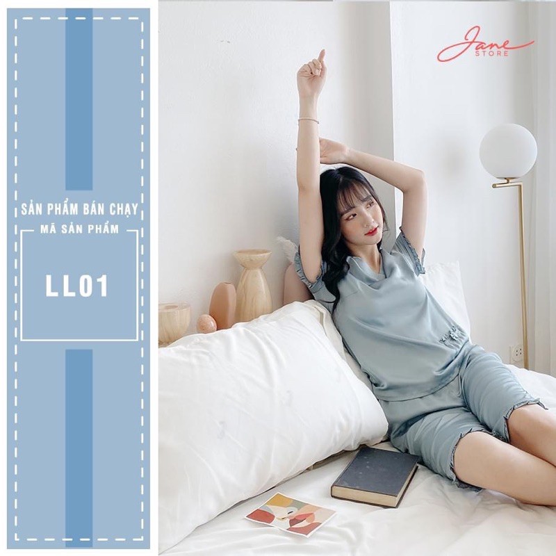 BÁN SỈ BỘ LỤA GUU 2M XANH HỒNG CHO NỮ