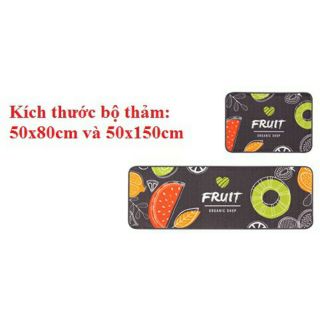 Bộ thảm bếp size lớn ( 1 dài + 1 ngắn )