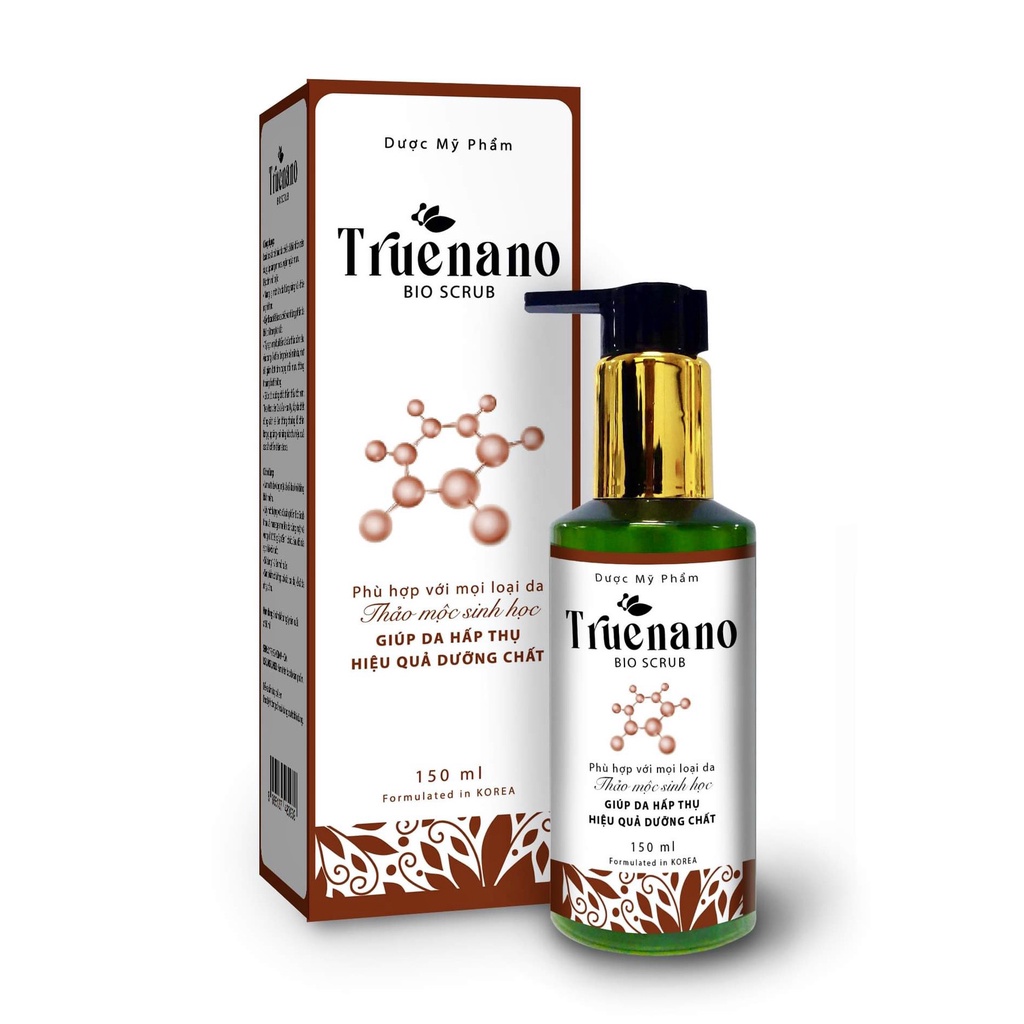 TRUENANO - BIO SCRUB  150ML CHÍNH HÃNG