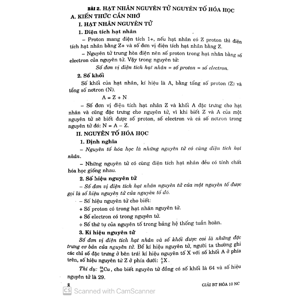 Sách - Giải Bài Tập Hóa Học 10