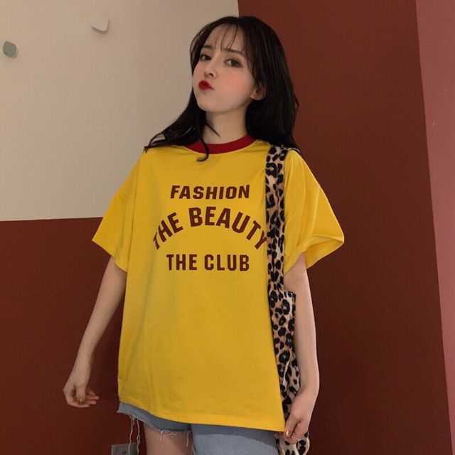 Áo thun tay lỡ Fashion