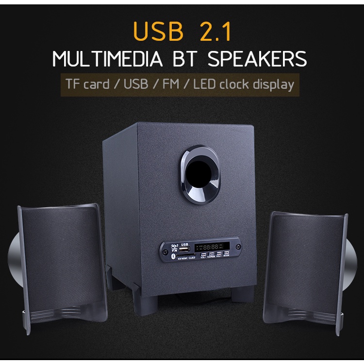 Loa Máy Vi Tính Laptop Bluetooth Để Bàn Chính Hãng Kisonli TM-6000U Loa Pc Bass Mạnh - CHÍNH HÃNG