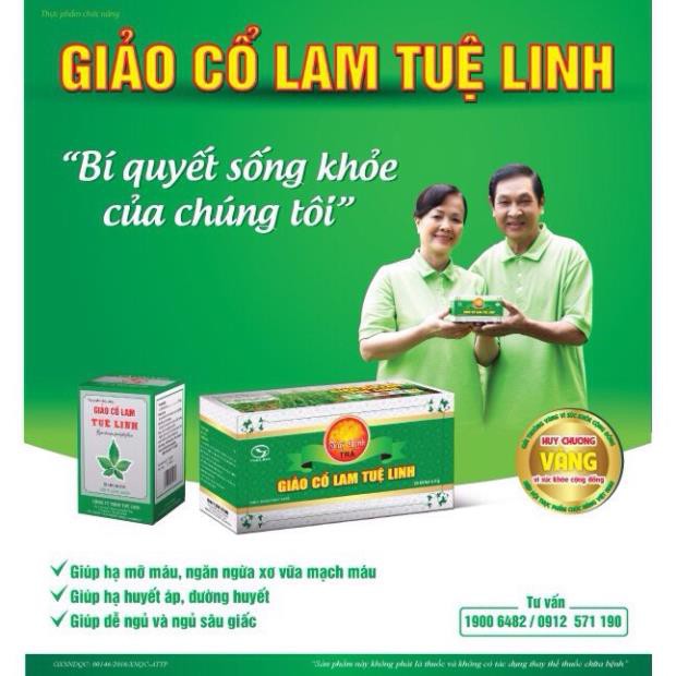 Trà Giảo Cổ Lam Tuệ Linh (Hộp 25 Túi)