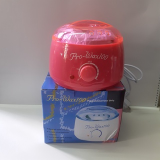Nồi Wax lông PRO100, 3 Màu: Đen - Trắng - Hồng, Bảo hành 6 tháng (Miễn phí que lấy sáp).