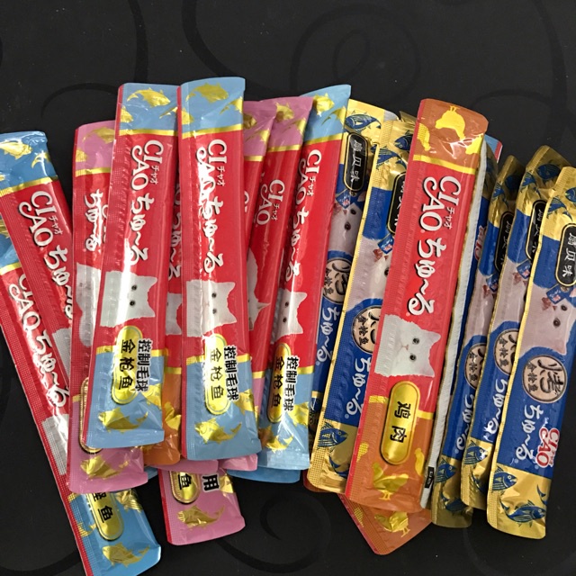 Súp thưởng ăn vặt dành cho mèo Ciao Churu Nội địa Trung, gói 4 thanh, thơm ngon, dinh dưỡng- Pika Petshop