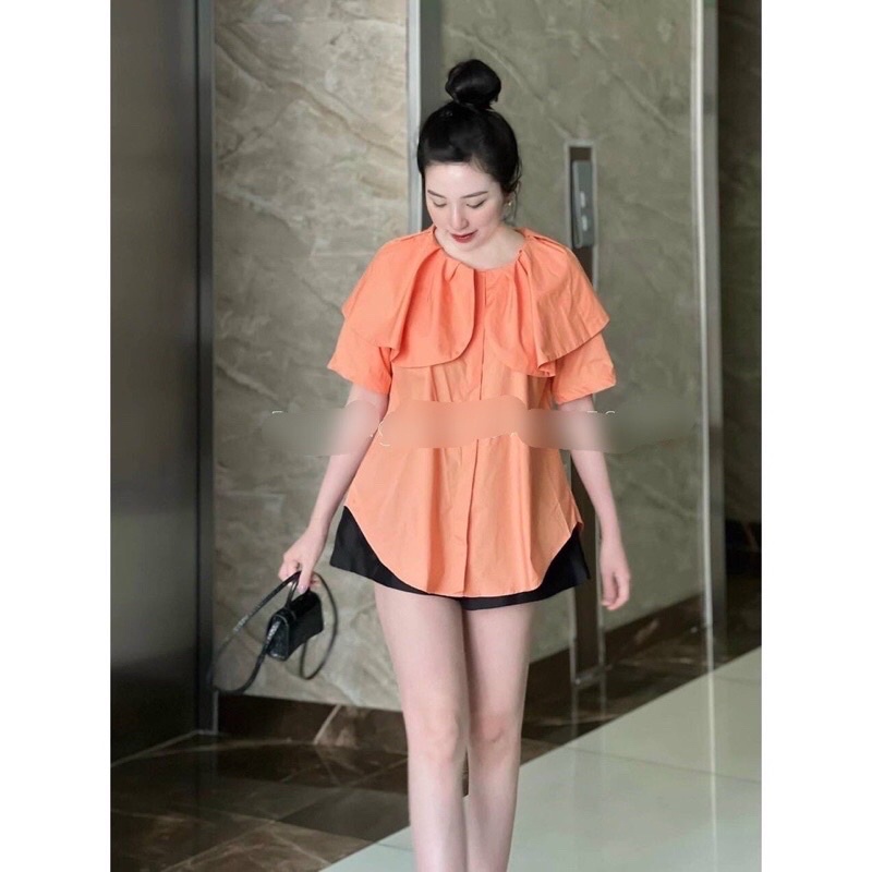 Bigsize sét bộ cổ sen 4 màu siêu xinh