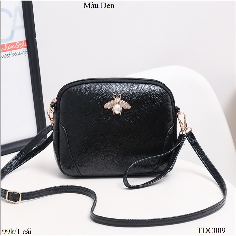 Túi Đeo Chéo nữ - ngăn rộng- da mềm - TDC009