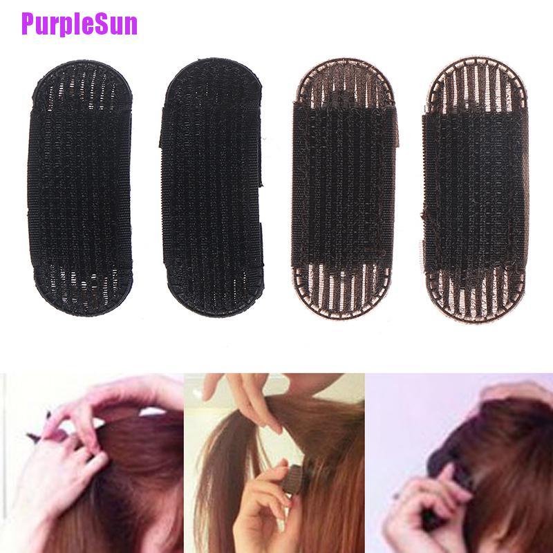 PurpleSun 2PCS bump it up volume hair insert clip back beehive marking style tool holder