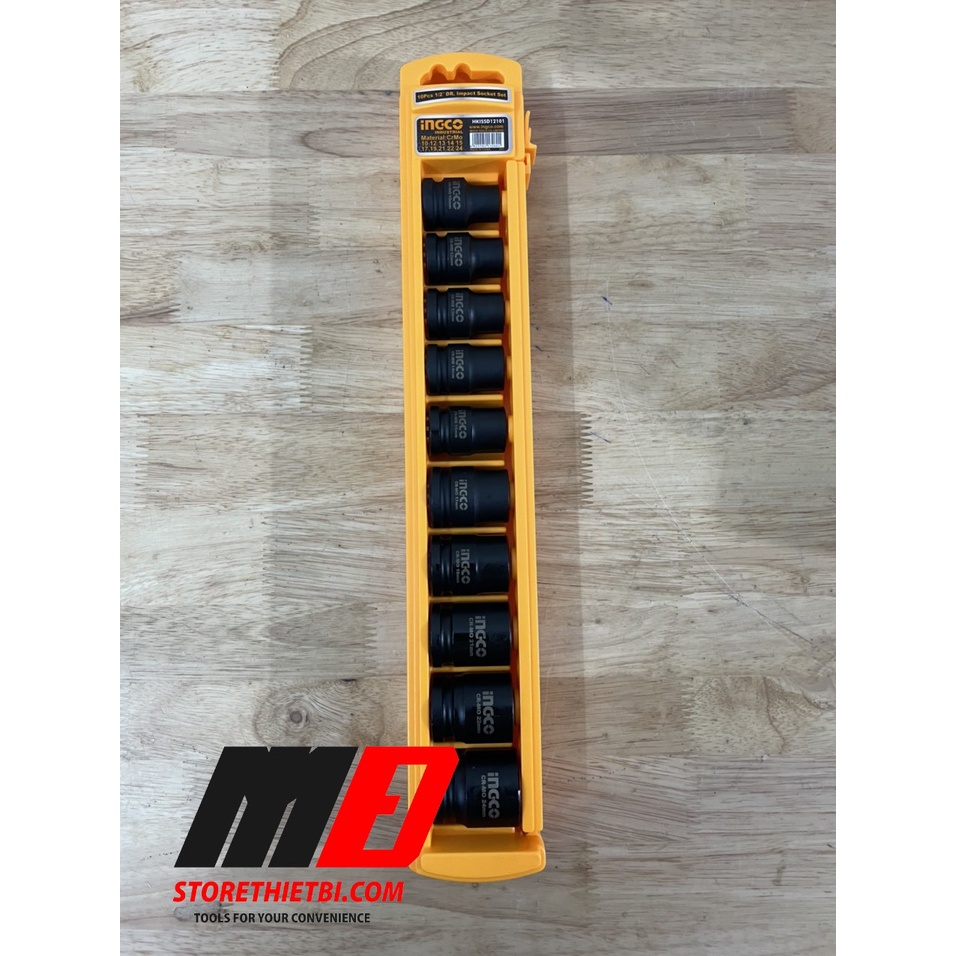 Bộ đầu tuýp NGCO 10PCS 1/2 "DR. HKISSD12101