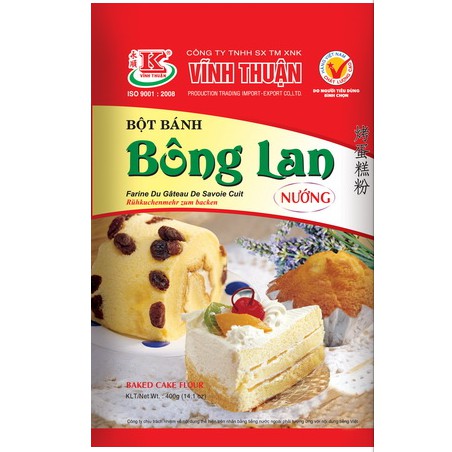 Bột Bánh Bông Lan Nướng Vĩnh Thuận -400gr