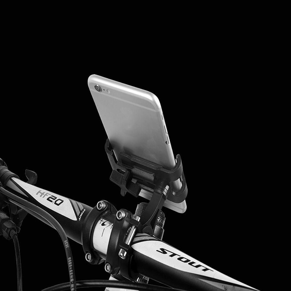 Giá Đỡ Điện Thoại / GPS Bằng Hợp Kim Nhôm Chống Trượt Gắn Xe Đạp