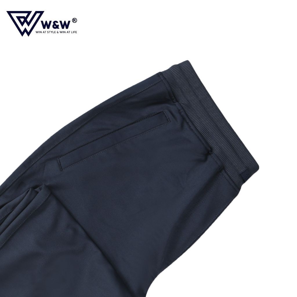 Quần Thể Thao Nam W&amp;W Thiết Kế Bo Gấu Cùng Túi Chéo Không Khóa Tạo Sự Khỏe Khoắn Năng Động Phù Hợp Nhiều Lứa Tuổi QWHW17