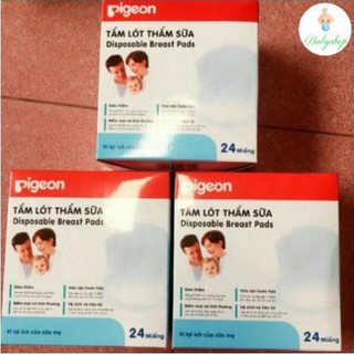Miếng lót thấm sữa Pigeon ( 24 miếng/hộp)