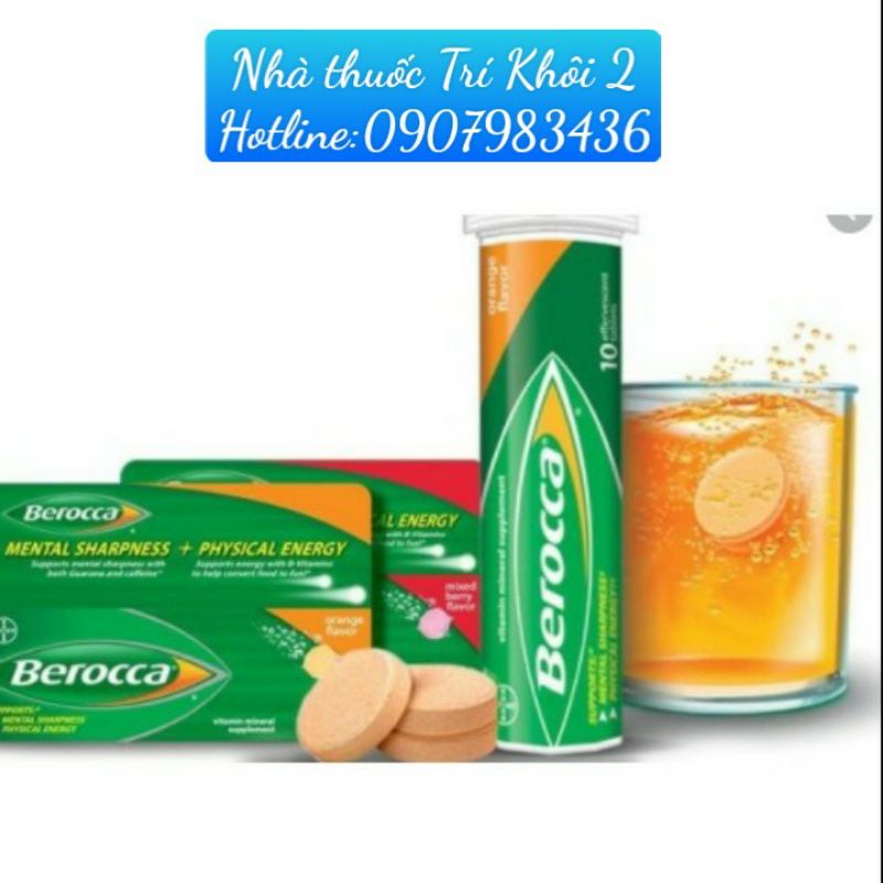 Viên sủi tăng cường sức đề kháng Berocca