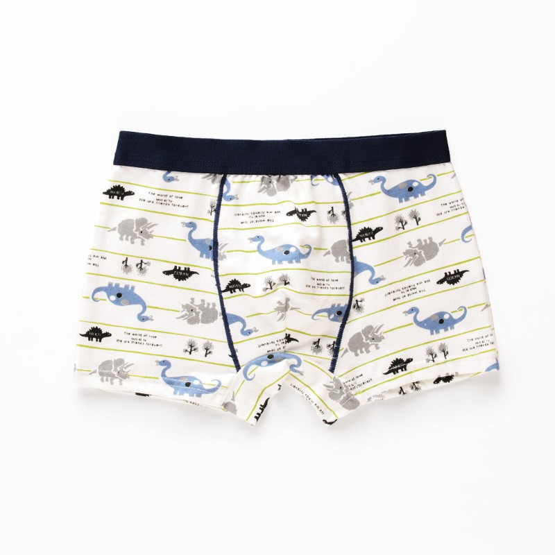 Combo 4 Quần Lót Bé Trai Cotton Boxer