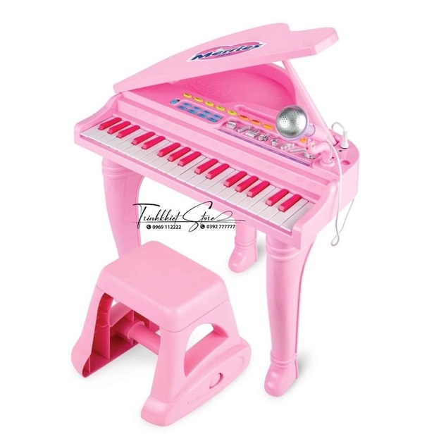 ĐÀN PIANO WINFUN  ĐỒ CHƠI QUÀ TẶNG MERRIES XANH VÀ HỒNG