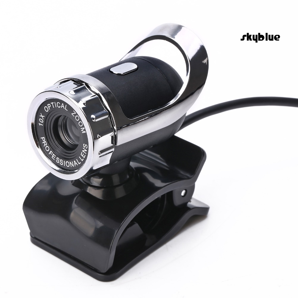 [SK]USB 2.0 Web Camera HD Video Webcam with Built-in Microphone for Laptop Computer