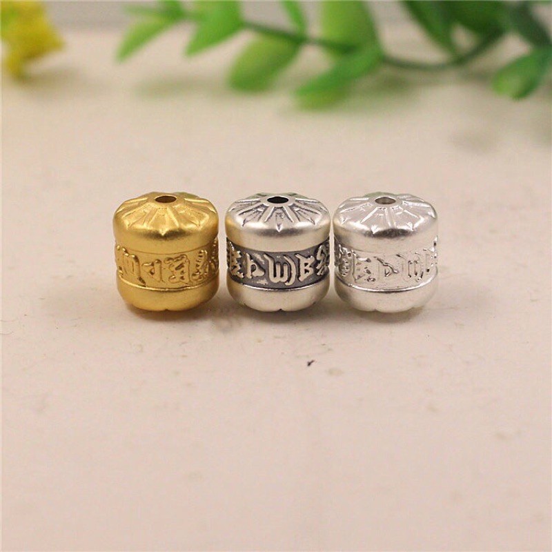 [GIÁ BUÔN] Charm trụ lục chú bạc cao cấp - Hàng bạc loại 1 siêu đẹp PH645
