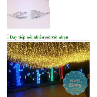 Đèn rèm mành trang trí (4m - 16 sợi)
