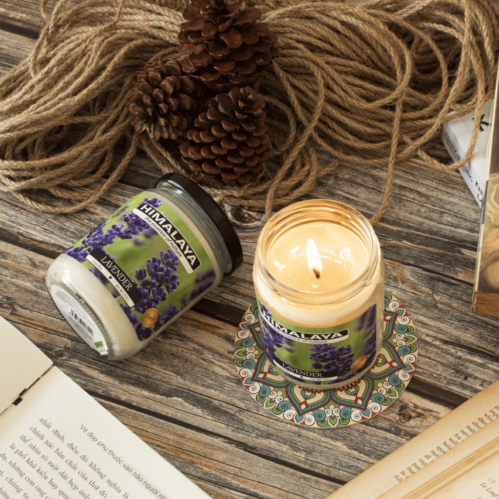 Nến thơm Himalaya hương Lavender 170g/343g/545g