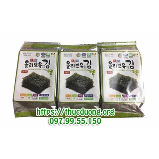 Rong biển ăn liền Hàn Quốc 3 gói nhỏ 4.2g