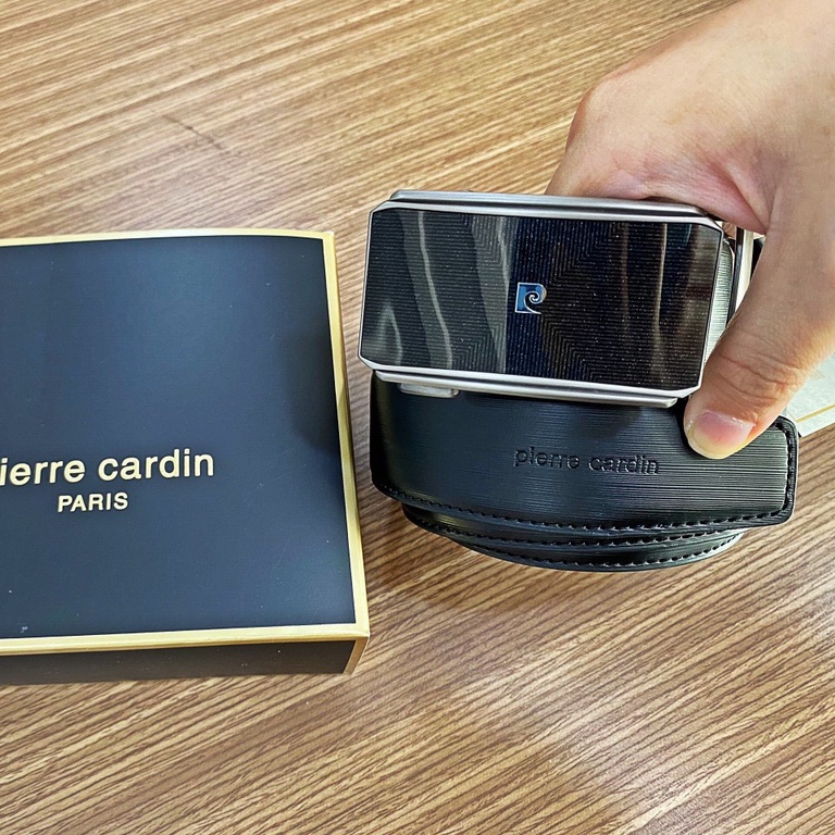 💎Auth Malaysia💎 Thắt Lưng Nam Da PIERRE CARDIN Dây Nịt Trơn Cao Cấp Thời Trang SALE 50% PC5