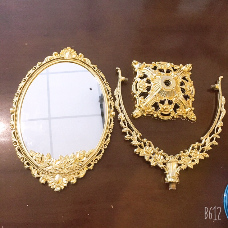 Gương để bàn nữ hoàng  2 măt có phóng x3 loại dày cao cấp 2