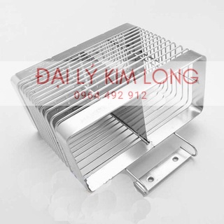 Ống đựng đũa muỗng vuông - ống đũa đôi inox 304 loại 1