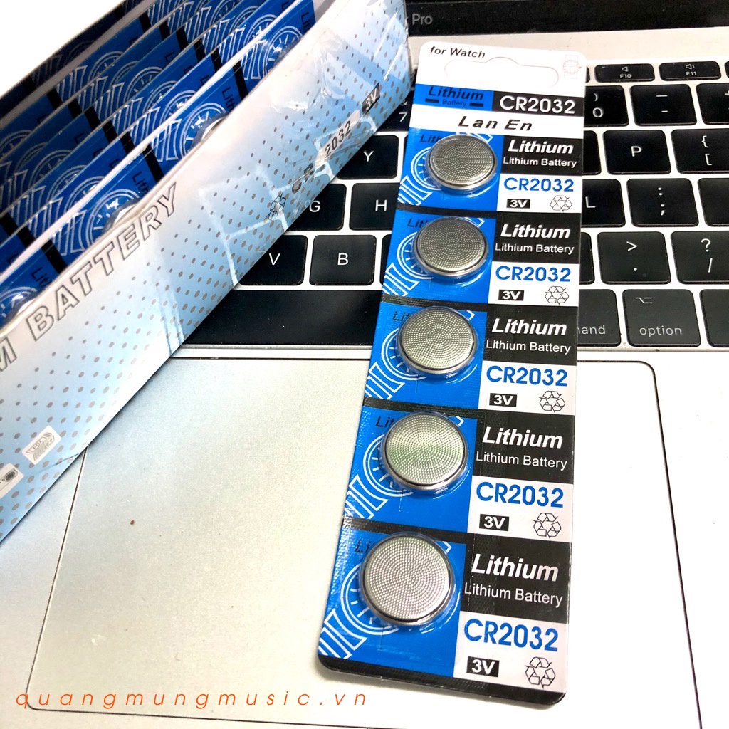Pin CMOS CR2032 Lithium 3V Pin đồng xu cho máy lên dây, máy tính, cân điện tử