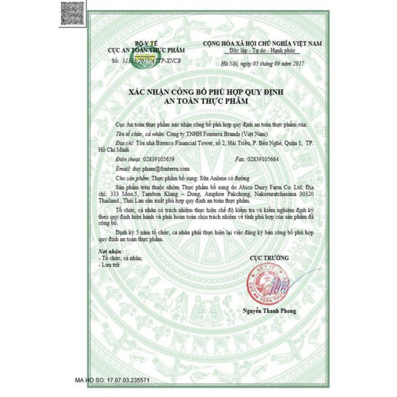 ANLENE trên 40 tuổi hộp 800G/1.2kg