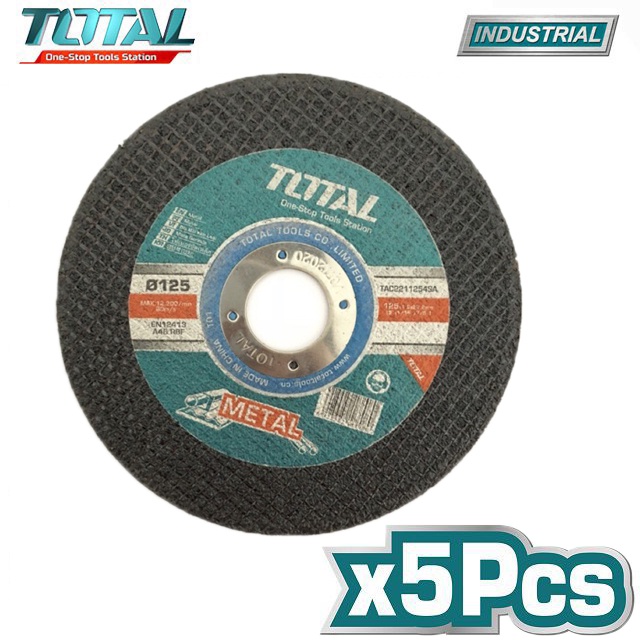 5 Viên đá cắt kim loại 125m Total TAC2211253SA