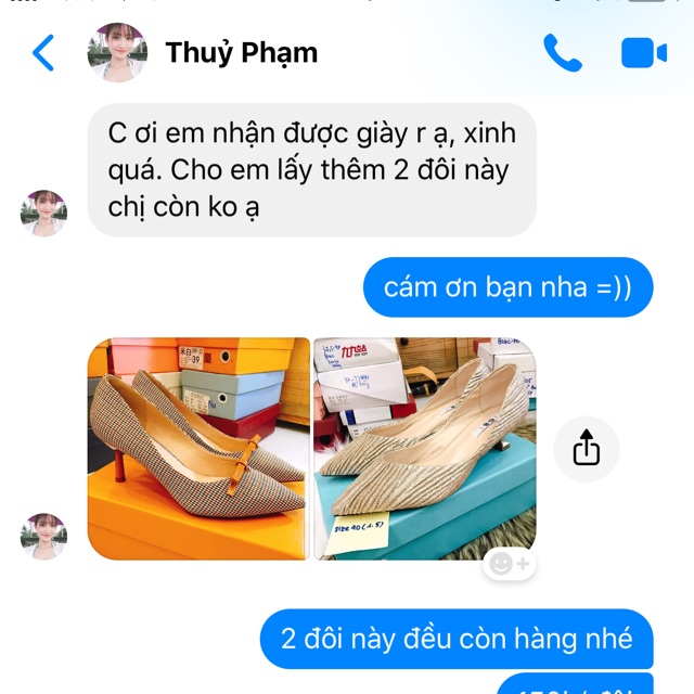 combo 2 đôi cao gót nữ