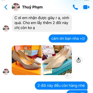 combo 2 đôi cao gót nữ