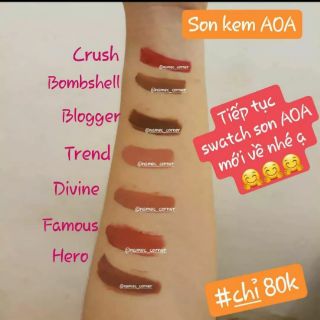 Son kem AOA Wonder Matte Lipstick