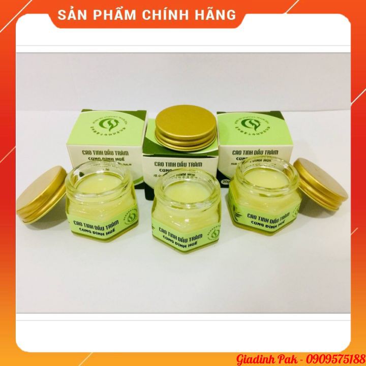 (Chính Hãng) Cao Tinh Dầu Tràm Cung Đình Huế Dùng Được Cho Trẻ Sơ Sinh