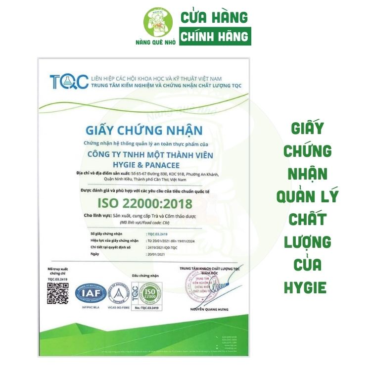 Trà Lạc Tiên Hòa Tan Hygie Hỗ Trợ Ngủ Ngon Thanh Nhiệt, Trà An Thần Ngủ Ngon Giảm Stress