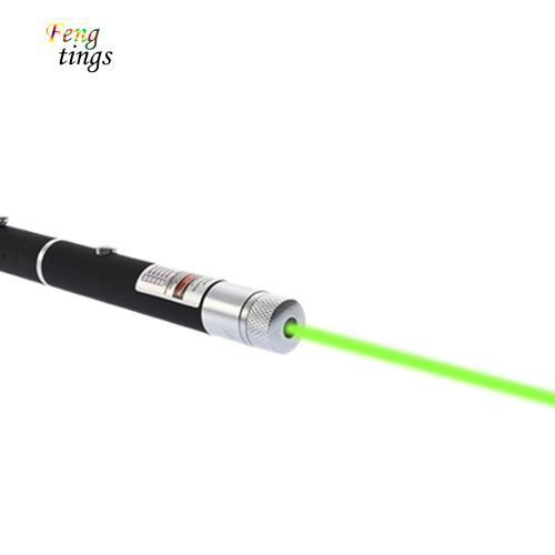 Bút laser màu xanh chỉ máy chiếu 5mw 532nm 2 trong 1