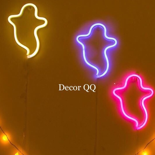 Đèn neon treo tường trang trí phòng ngủ,phòng khách,decor homestay cực chill.
