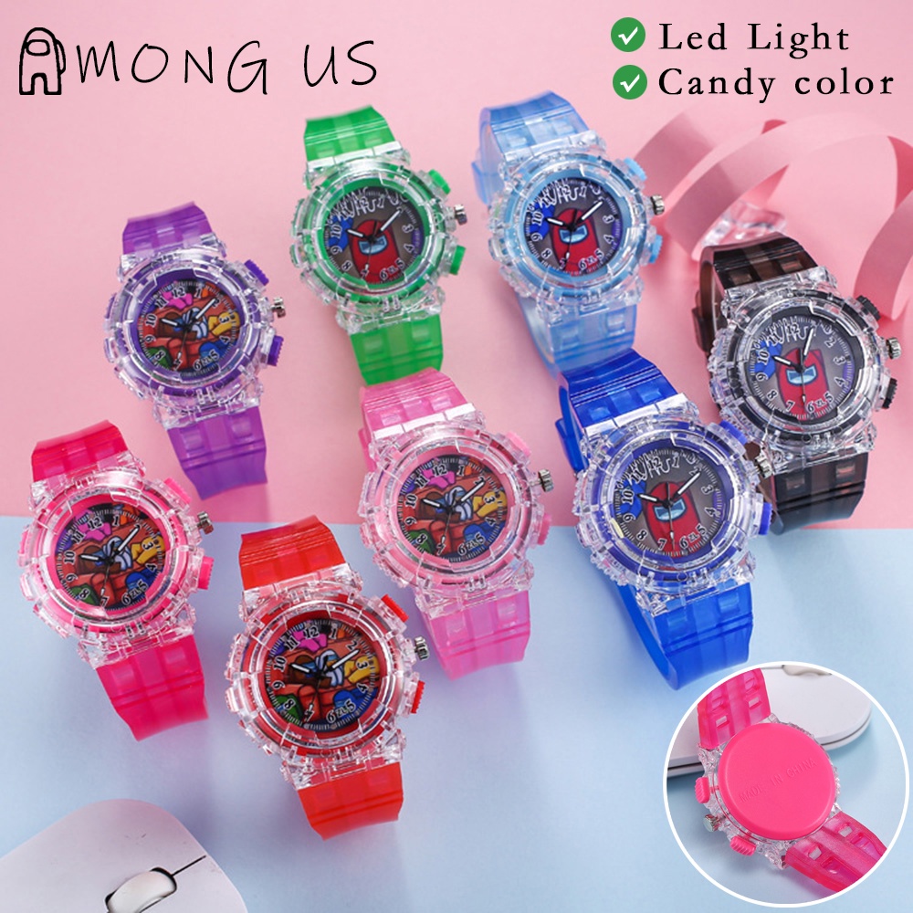 Đồng Hồ Điện Tử LED Hình Người Nhện / Hello Kitty / Paw Patrol / Frozen Cho Bé 2022