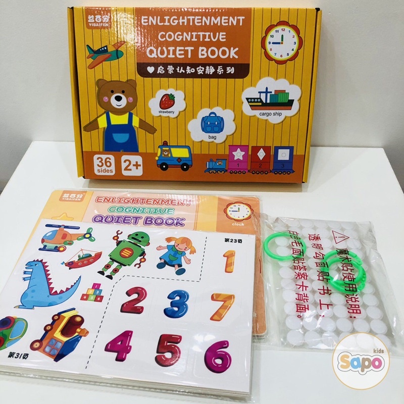 Học Liệu Bóc Dán Montessori 17 Chủ Đề Cho Bé,Đồ Chơi Giáo Dục Phát Triển Trí Tuệ Cho Trẻ Sapo Kids