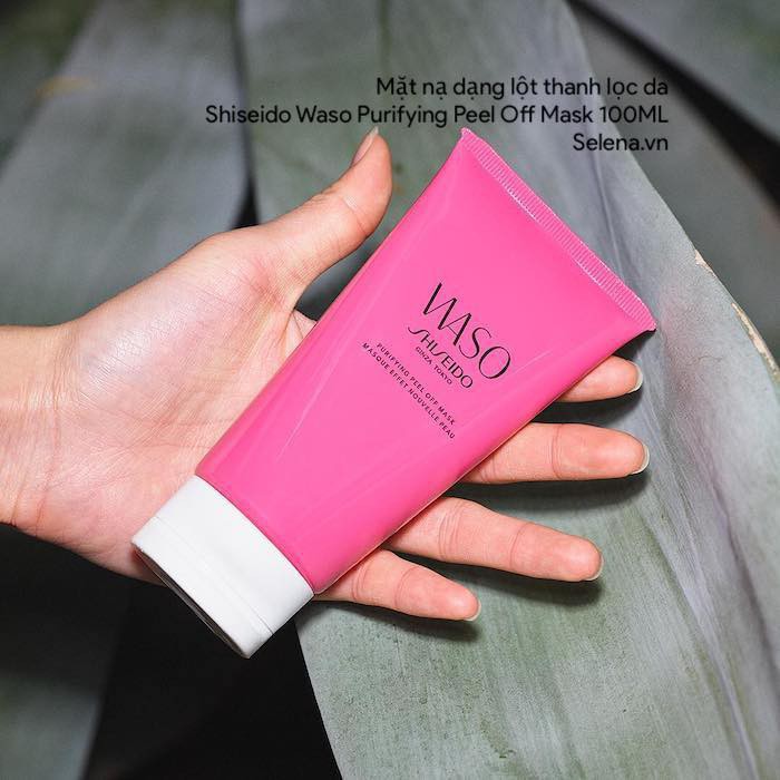 [DEAL SỐC]  Mặt nạ dạng lột thanh lọc da Shiseido Waso Purifying Peel Off Mask 100ML