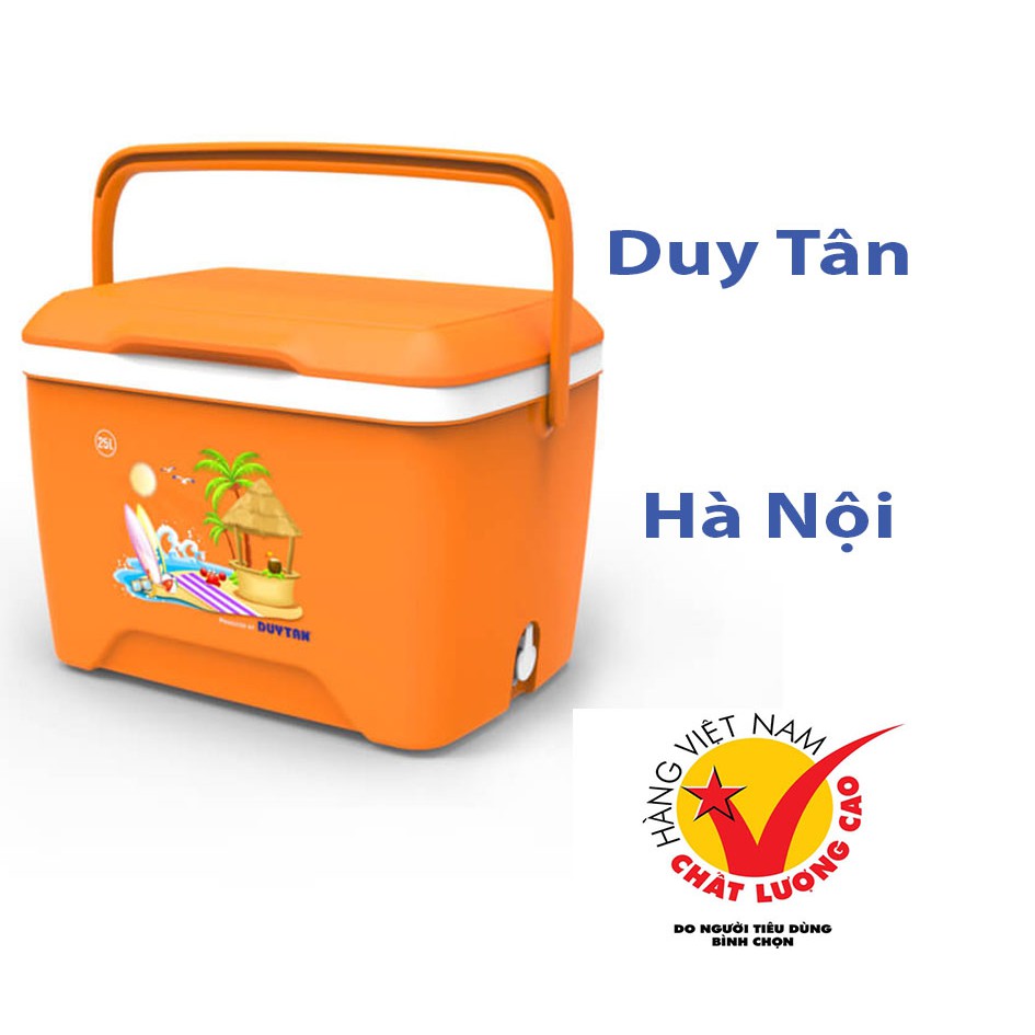 (Hà Nội) Thùng đá 25 lít cao cấp Duy Tân (Cam)